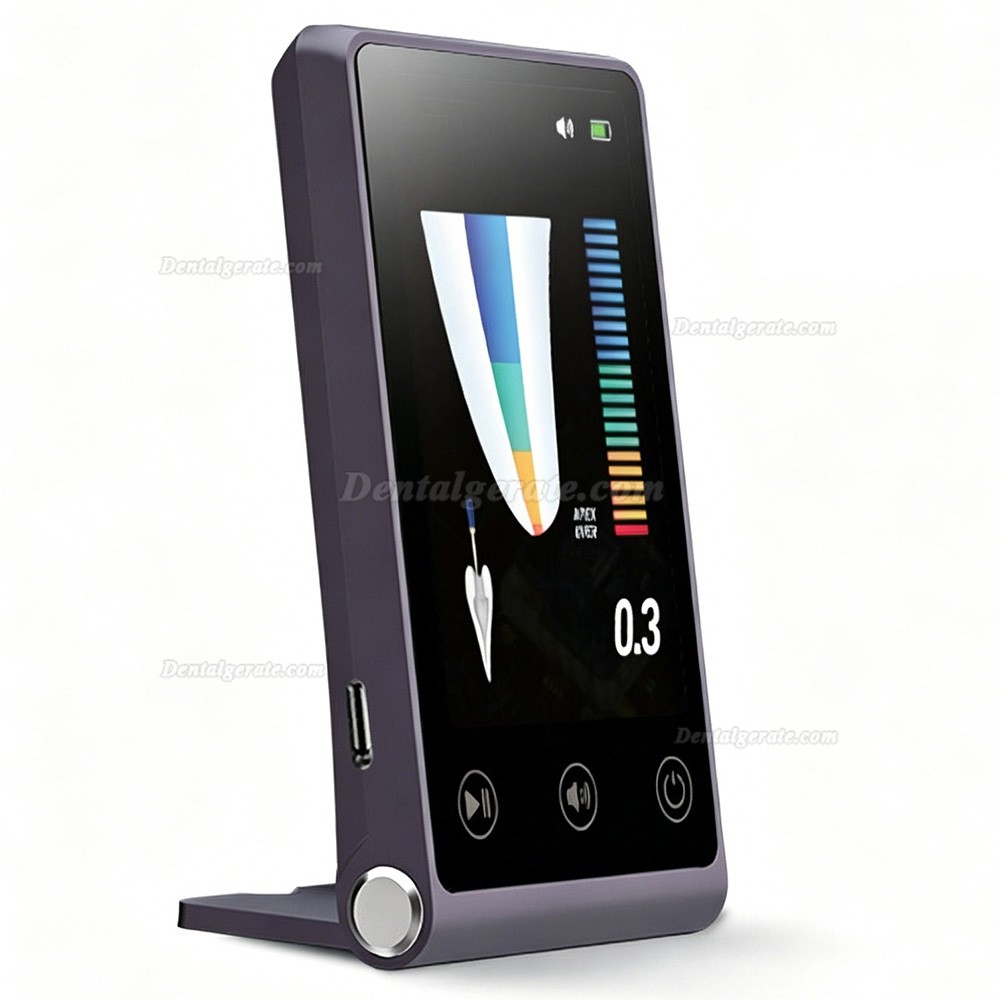 Mecoo R7 Dental Faltbarer Apexlokalisator mit 3,5-Zoll-TFT-Bildschirm
